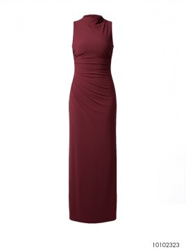 MOLDE VESTIDO DRAPEADO MUJER 2323