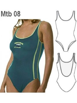 TRAJE DE BAÑO ENTERO MUJER  0908