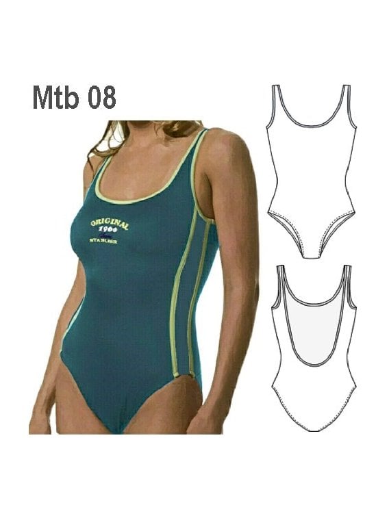 TRAJE DE BAÑO ENTERO MUJER  0908