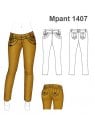 PANTALON JEANS MUJER 1407