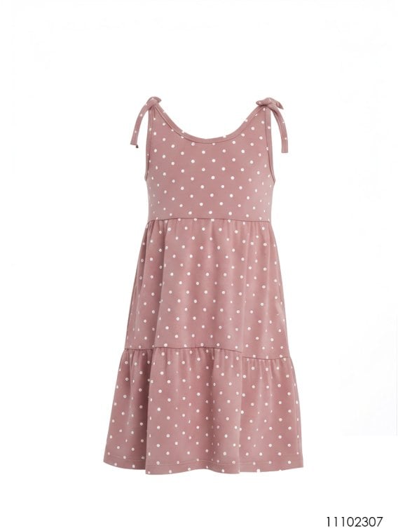 MOLDE VESTIDO BASICO NIÑA 2307