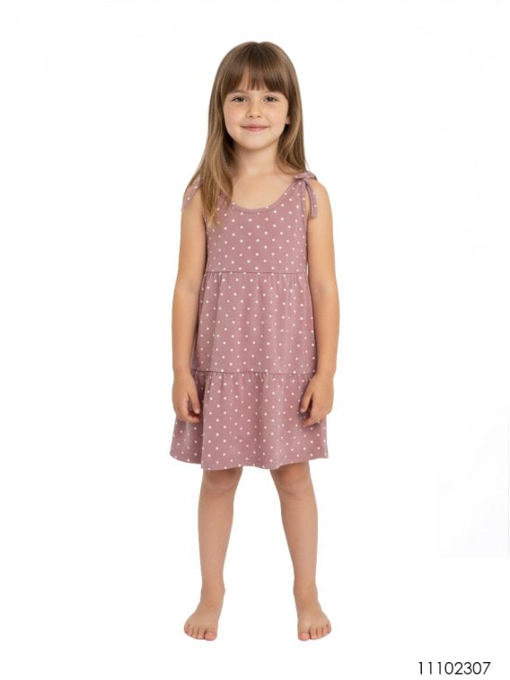 MOLDE VESTIDO BASICO NIÑA 2307