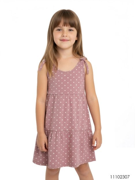 MOLDE VESTIDO BASICO NIÑA 2307