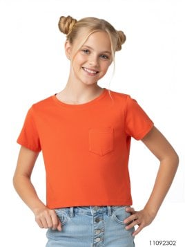 MOLDE POLERA BASICA NIÑA 2302