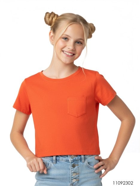 MOLDE POLERA BASICA NIÑA 2302