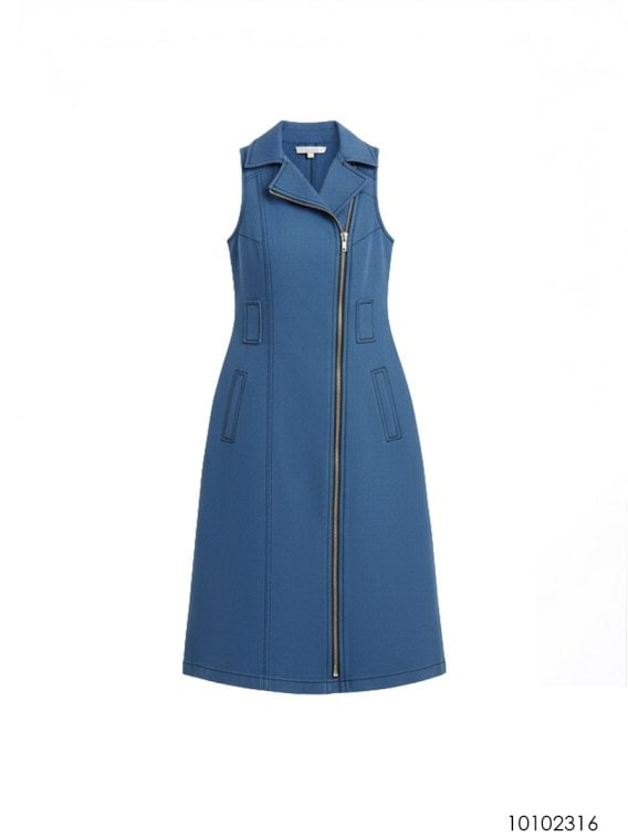 MOLDE VESTIDO MIDI MUJER 2316