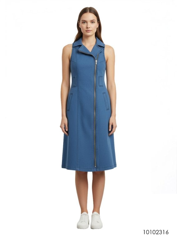 MOLDE VESTIDO MIDI MUJER 2316