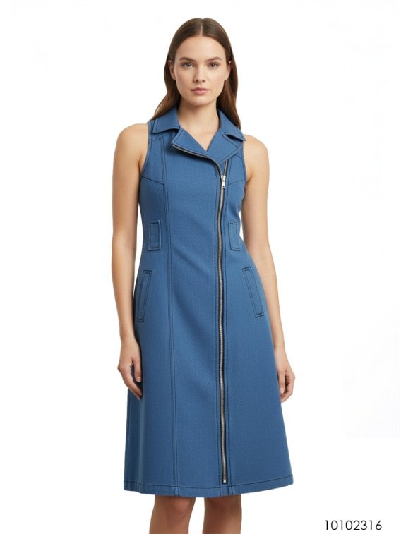 MOLDE VESTIDO MIDI MUJER 2316