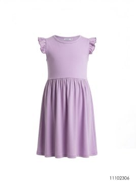 MOLDE VESTIDO EVASE NIÑA 2306