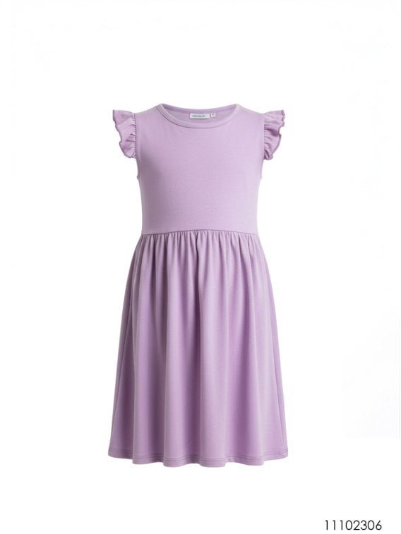 MOLDE VESTIDO EVASE NIÑA 2306