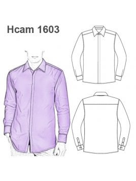 MOLDES CAMISA BASICA HOMBRE