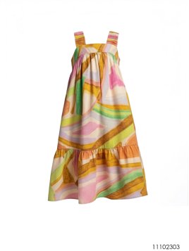 MOLDES VESTIDO SOLERA NIÑA 2303