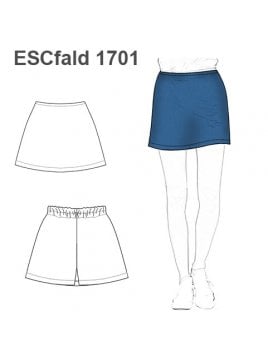 FALDA POLLERA SHORT  ESCOLAR COLEGIAL IN