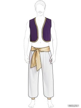 MOLDE DISFRAZ PERSONAJE DE PELICULA D 2501