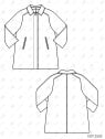 MOLDE ABRIGO RAGLAN MUJER 2505
