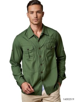 MOLDE TRABAJO CAMISA HOMBRE 2519