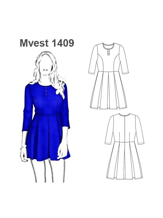 VESTIDO MUJER TABLAS