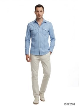 MOLDE CAMISA VAQUERA HOMBRE 2301