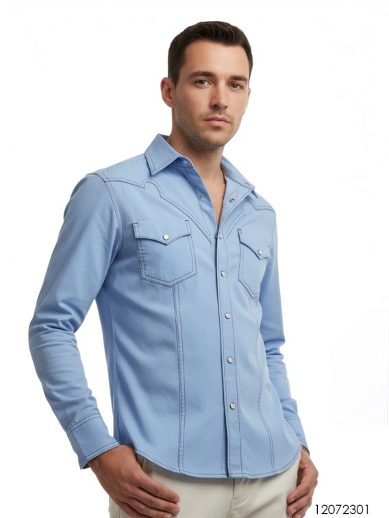 MOLDE CAMISA VAQUERA HOMBRE 2301