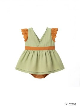 MOLDE VESTIDO BEBE 2302