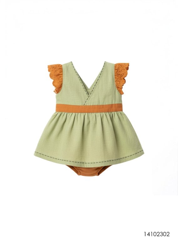 MOLDE VESTIDO BEBE 2302