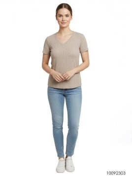 MOLDE POLERA BASICA MUJER 2303