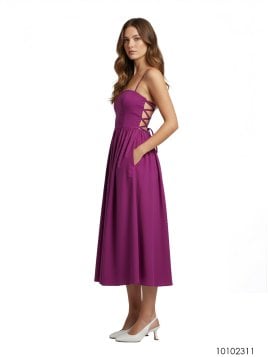 MOLDE VESTIDO EVASE MUJER 2311