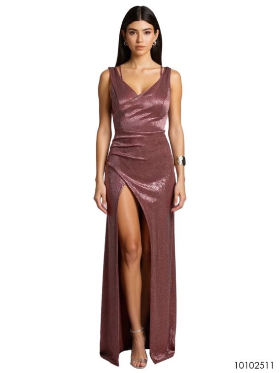 MOLDE VESTIDO LARGO MUJER 2511