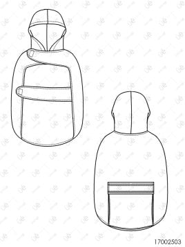 MOLDE CAPA IMPERMEABLE MASCOTA ACC 2503