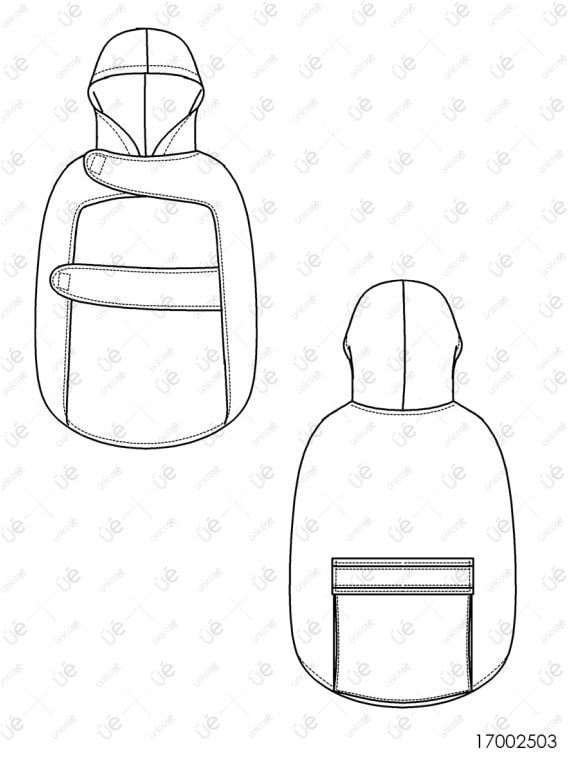 MOLDE CAPA IMPERMEABLE MASCOTA ACC 2503