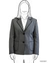 MOLDE ESCOLAR CHAQUETA BLAZER 2509