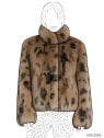 MOLDE CHAQUETA CUELLO ALTO MUJER 2506