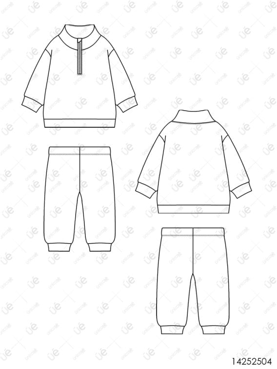 MOLDE CONJUNTO BEBE 2504