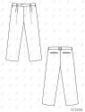 MOLDE PANTALON CLASICO HOMBRE 2506