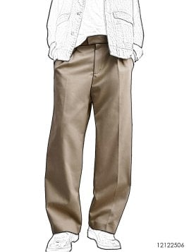 MOLDE PANTALON CLASICO HOMBRE 2506