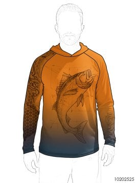 MOLDE DEPORTE CAMISETA RAGLAN 2525