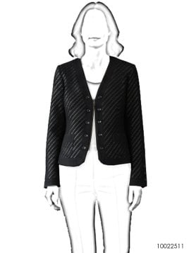 MOLDE CHAQUETA CORTA MUJER 2511