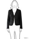 MOLDE CHAQUETA CORTA MUJER 2511