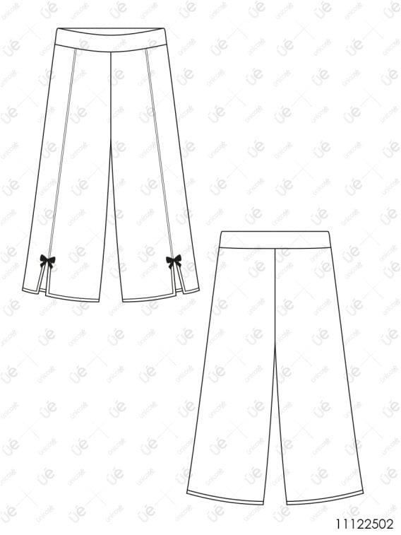 MOLDE PANTALON CALZA NIÑA 2502