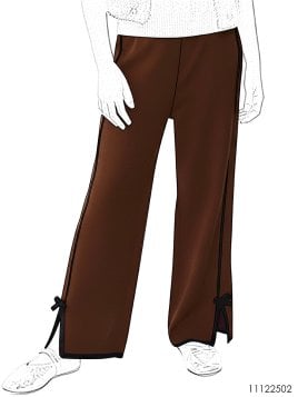 MOLDE PANTALON CALZA NIÑA 2502