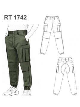 PANTALíÍN MILITAR HOMBRE
