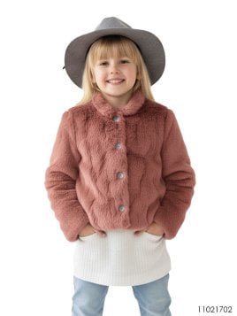 CHAQUETA DE PIEL NIÑA 1702