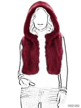 MOLDE CHAQUETA CHALECO PIEL MUJER 1202