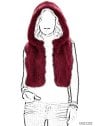 MOLDE CHAQUETA CHALECO PIEL MUJER 1202