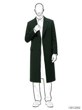 MOLDE ABRIGO SASTRERO HOMBRE 2302