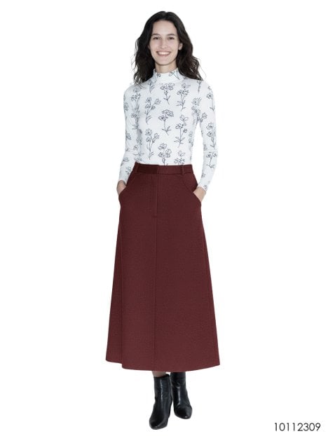 MOLDE FALDA MIDI MUJER 2309