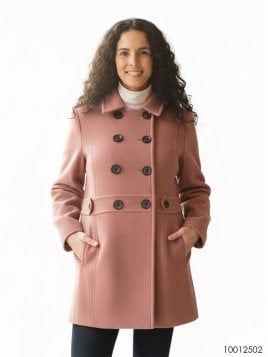 MOLDE ABRIGO CRUZADO MUJER 2502
