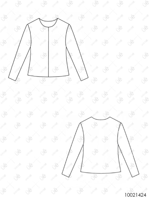 CHAQUETA BASICA MUJER 1424
