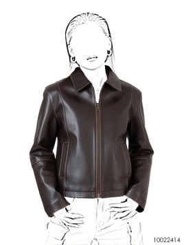 MOLDE CHAQUETA RECTA MUJER 2414