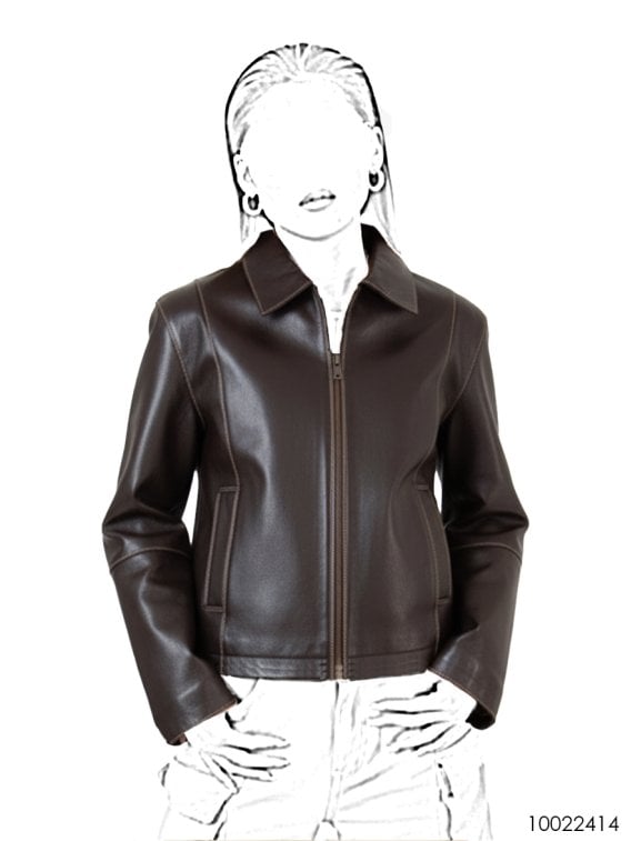 MOLDE CHAQUETA RECTA MUJER 2414